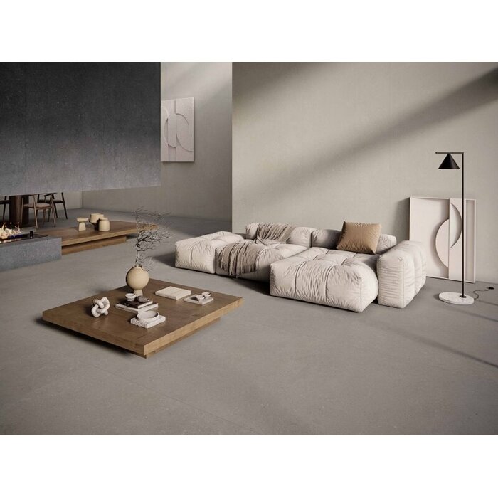 Cifre Cerámica Rift Greige 120x120 rett