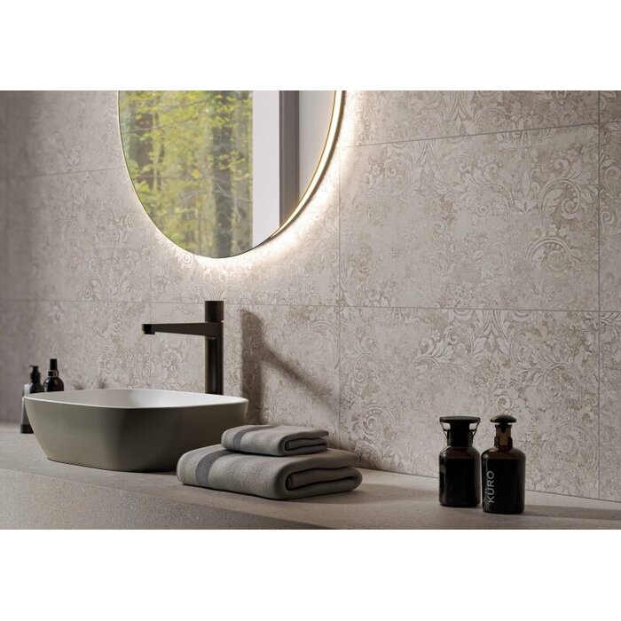Cifre Cerámica Rift Sand Volute decor wandtegel 30x60 rett