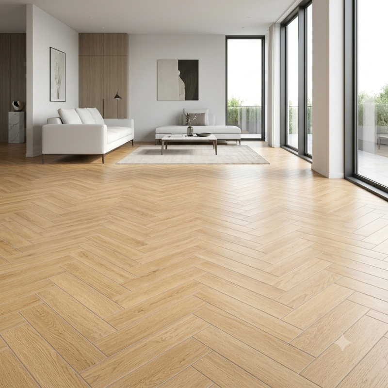 Elegance visgraat SPC Oak 710x142x6mm