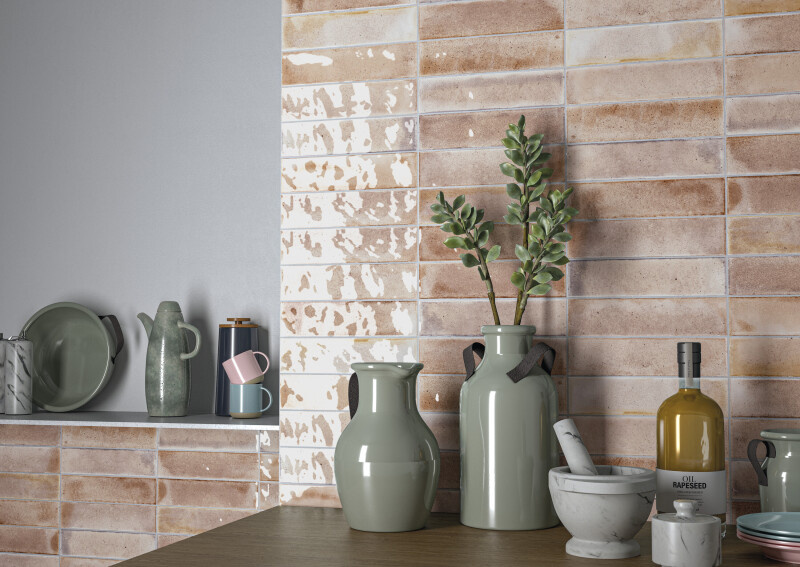 Cifre Cerámica Jazba Rose glans 6x24,13