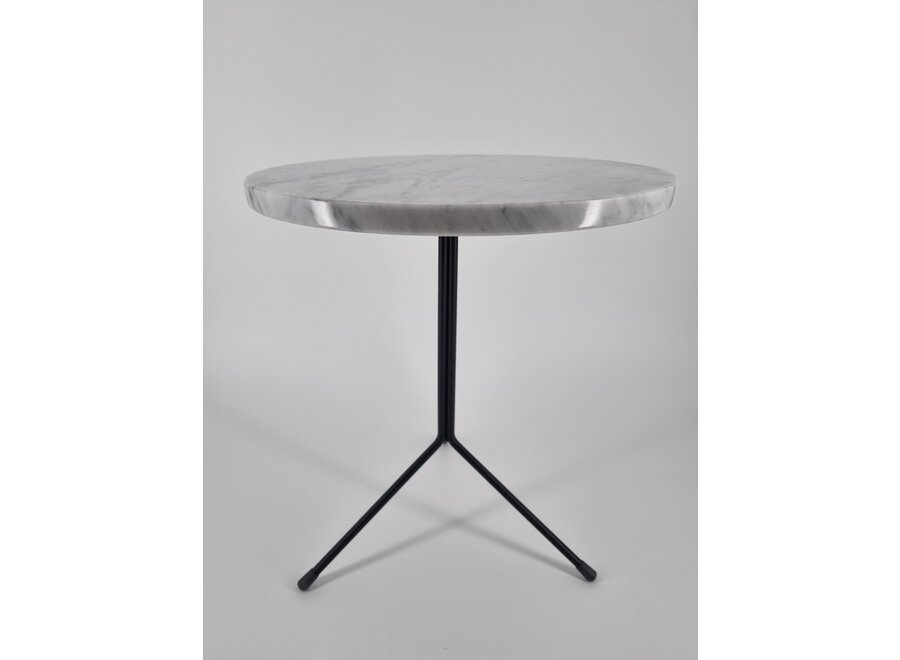 Marmeren bijzettafel 38LIGHT Carrara wit