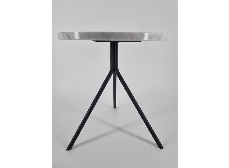 Marmer bijzettafel T38 Carrara Wit