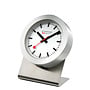 Mondaine Magneetklok - zilver - 50 mm - magnetische achterzijde