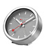Mondaine Bureauklok - zilver - 12,5 cm - met standaard