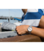 Mondaine Evo2 horloge - zilverkleurige kast - zilverkleurige mesh band - 30 mm