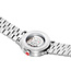 Mondaine The Original horloge - zilverkleurige kast - zilverkleurige stalen band - 41 mm