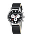 Mondaine Mondaine Neo horloge - zwarte kast - zwart leren band - 41 mm