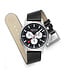 Mondaine Mondaine Neo horloge - zwarte kast - zwart leren band - 41 mm