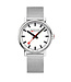 Mondaine MSE.40110.SM - Zilver - 40 mm