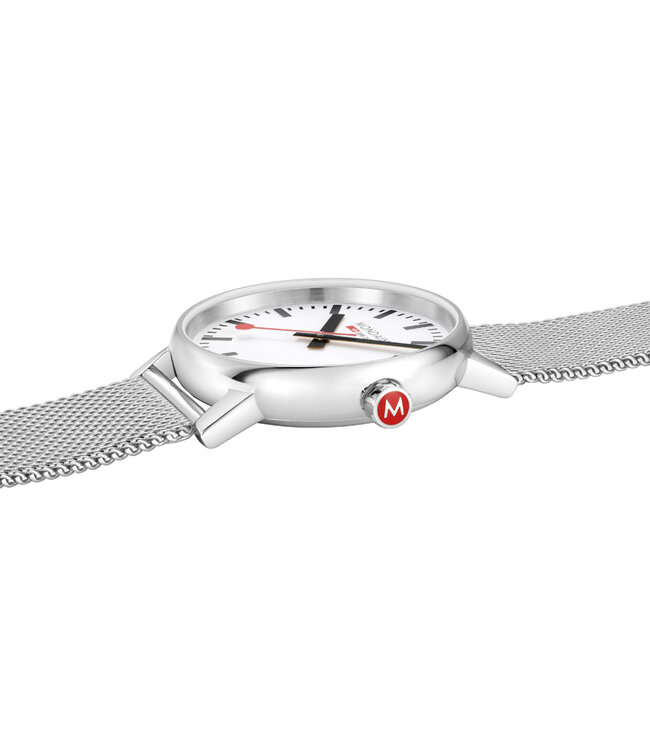 Mondaine MSE.40110.SM - Zilver - 40 mm