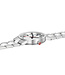 Mondaine Classic horloge - zilverkleurige kast - zilverkleurige mesh band - 30 mm