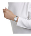 Mondaine Classic horloge - zilverkleurige kast - zilverkleurige mesh band - 30 mm