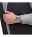 Mondaine Classic horloge - zilverkleurige kast - zilverkleurige mesh band - 40 mm