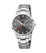 Mondaine Classic horloge - zilverkleurige kast - zilverkleurige mesh band - 40 mm
