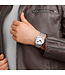 Mondaine Cushion Automatic horloge - zilverkleurige kast - zilverkleurige mesh band - 39 mm
