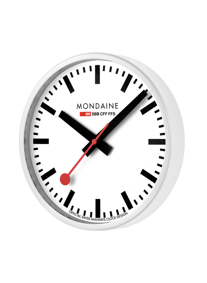 M990.CLOCK.10SBB - Wandklok - 25 cm