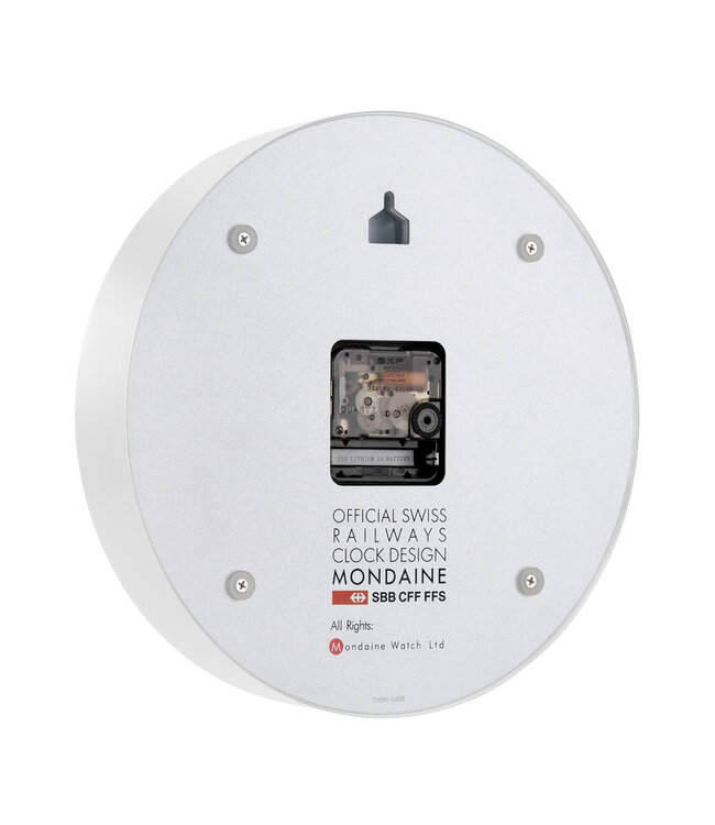 M990.CLOCK.10SBB - Wandklok - 25 cm