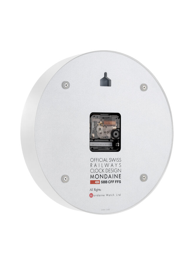 M990.CLOCK.10SBB - Wandklok - 25 cm