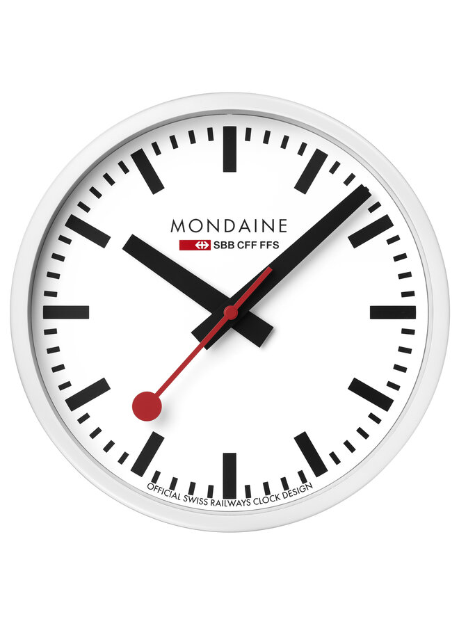 M990.CLOCK.10SBB - Wandklok - 25 cm