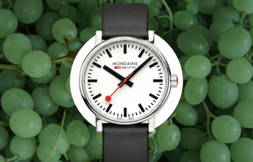 Vegan druivenleer bandje: hoe wijnrestanten eindigen om je pols