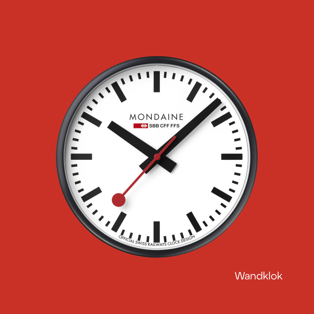 Mondaine wandklok kopen