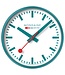 Wandklok Limited Edition - teal - 25 cm