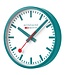 Mondaine Wandklok Limited Edition - Transformative Teal - 25 cm - stil uurwerk