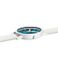 Mondaine Essence Teal Limited Edition horloge - biobased kast - wit/teal - 41 mm