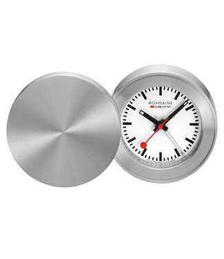 Bureauklok - zilver - 50 mm