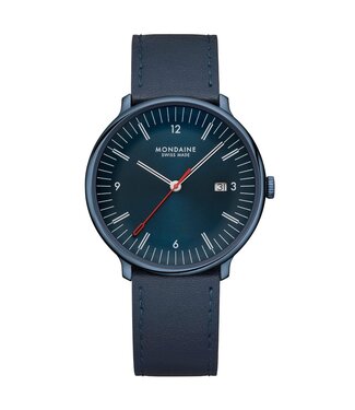 Doppio - blauw - 41 mm