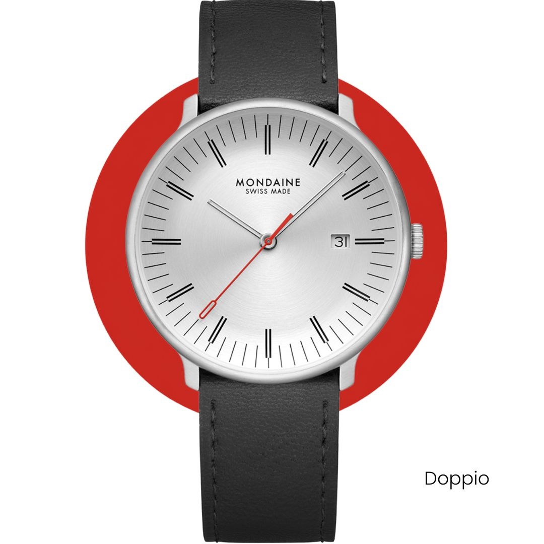 Mondaine Doppio horloges