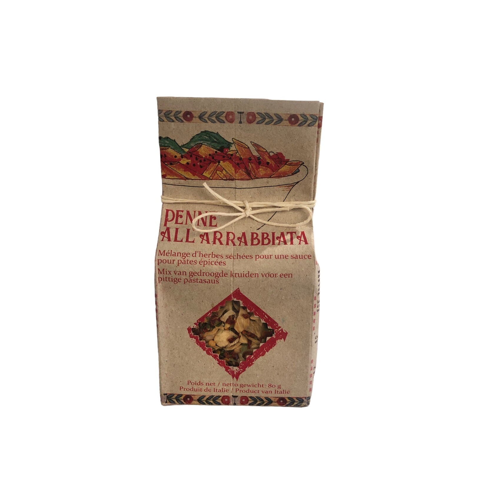 Kruiden Penne all'arrabbiata 80gr