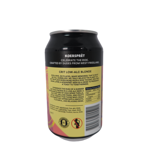 Koersprêt Crit, Low- Alc Blond 4 pack