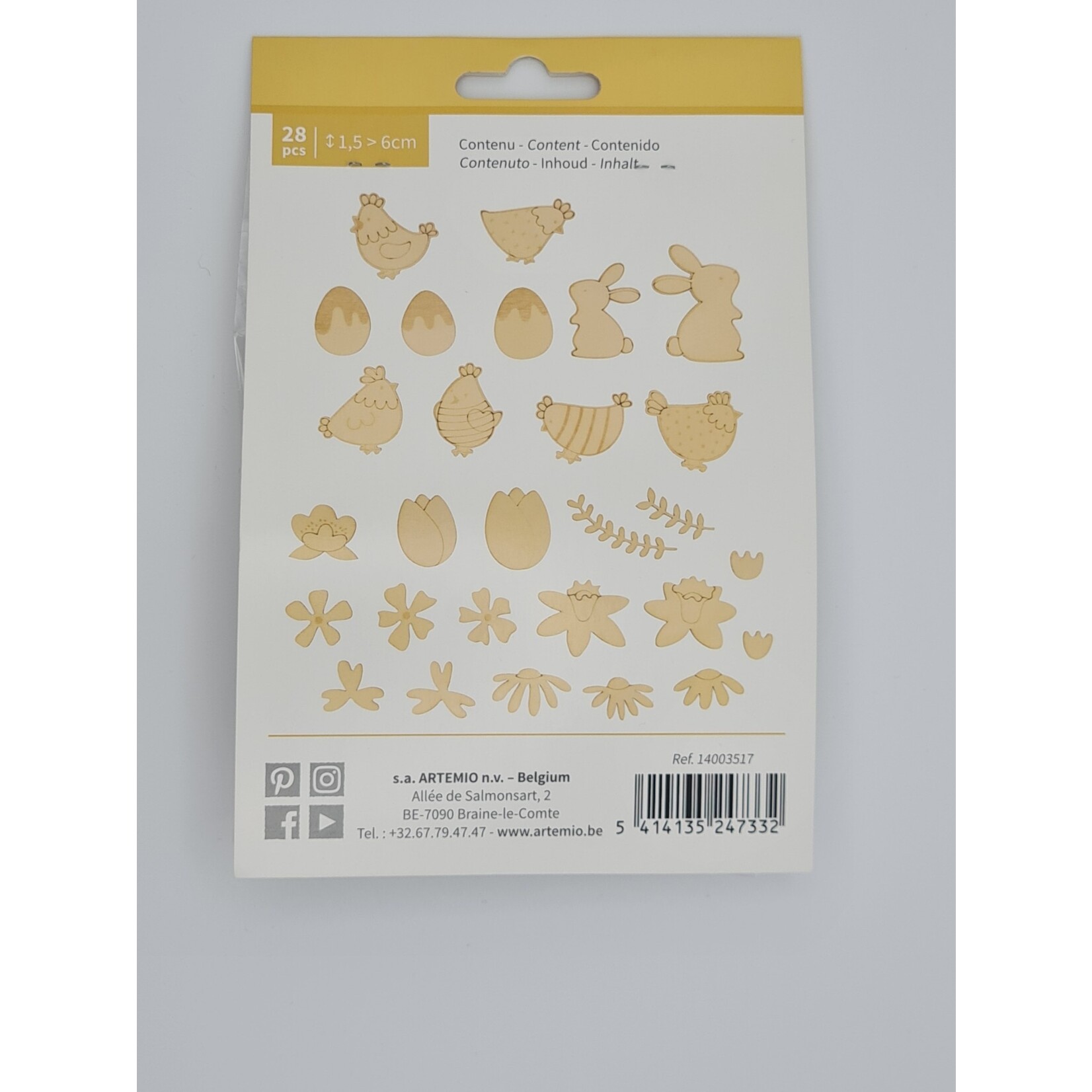 Mini silhouettes Poulettes 28pcs