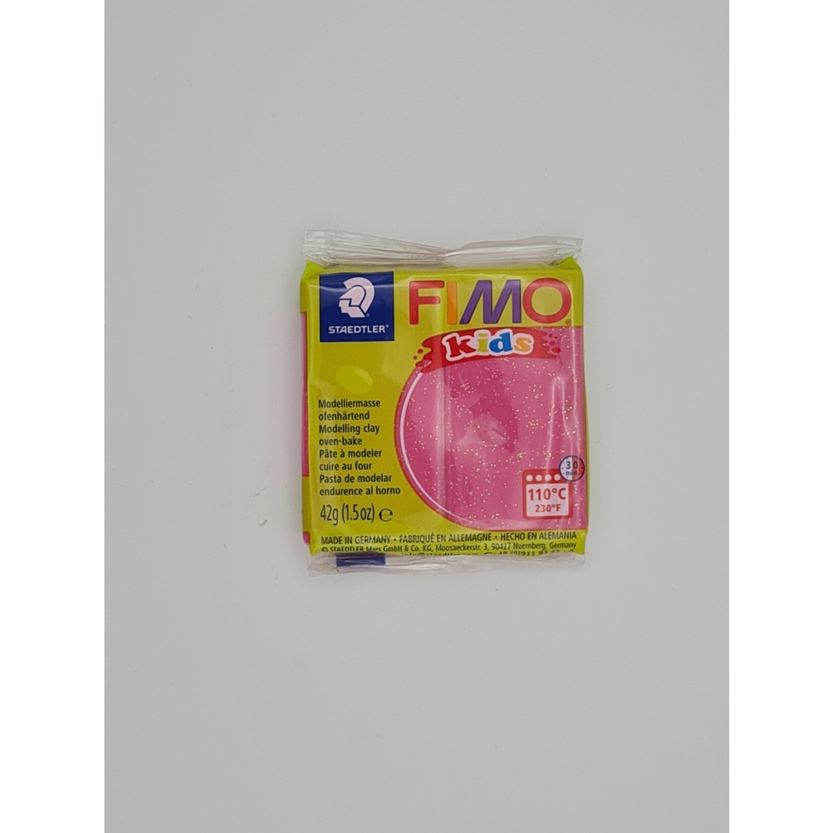 Fimo kids rose paillette