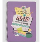 Cahier A4 - Des notes qui méritent un 20/20