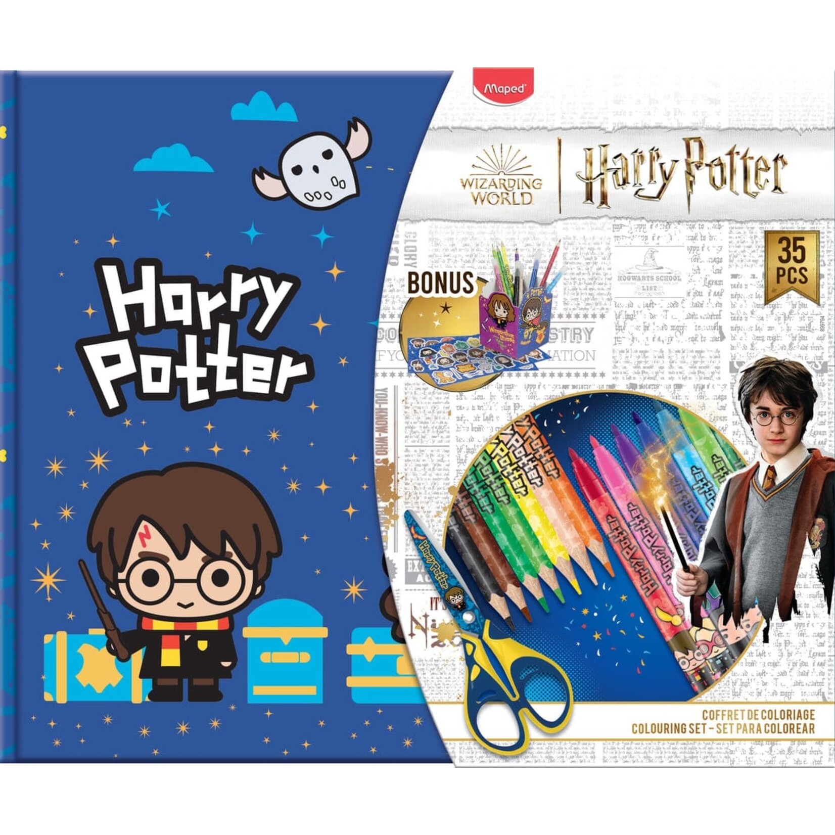 Coffret coloriage Harry Potter