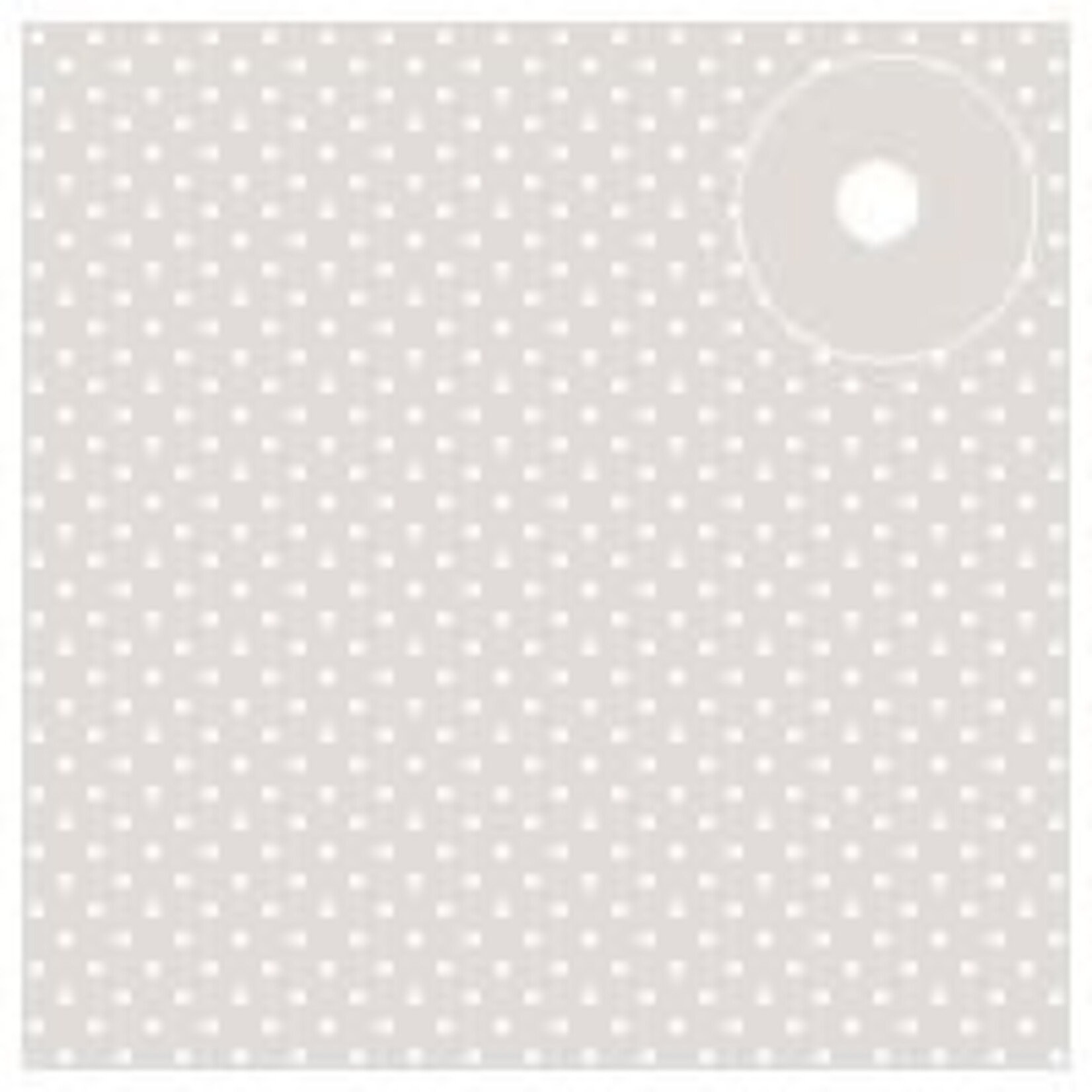 Feuille Feutre 1mm Pois Gris