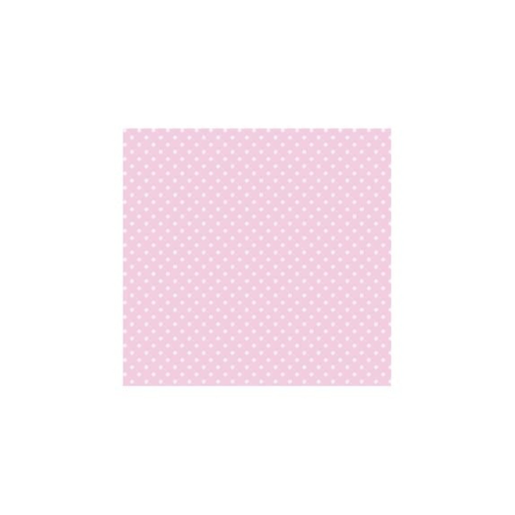 Feuille Feutre 1mm Pois Rose