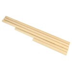 Batons bois pour Macramé 5pcs