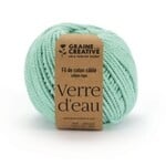 Fil de coton cablé 200g 2.5mm*80 Vert clair