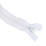 ZIP tirette Nylon 30cm Blanc