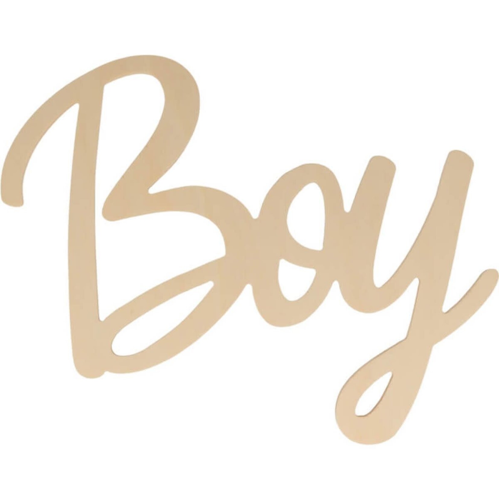 Mot bois BOY 25*15.5cm