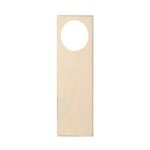 Plaques porte en bois 8cmx24cm