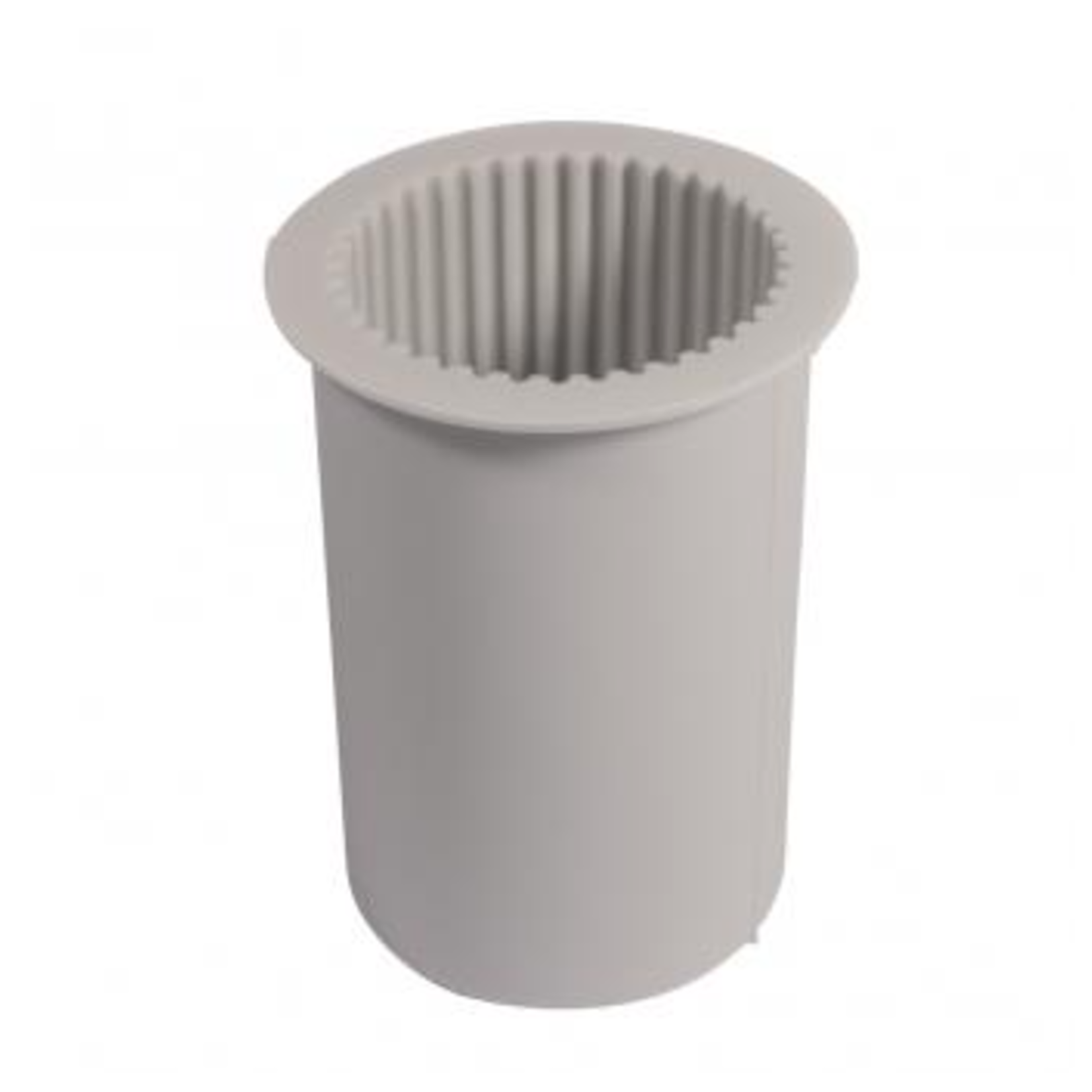 Moule en silicone bougie cylindrique cannelée