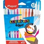 Feutre effacable  Oops colorpeps 12pcs