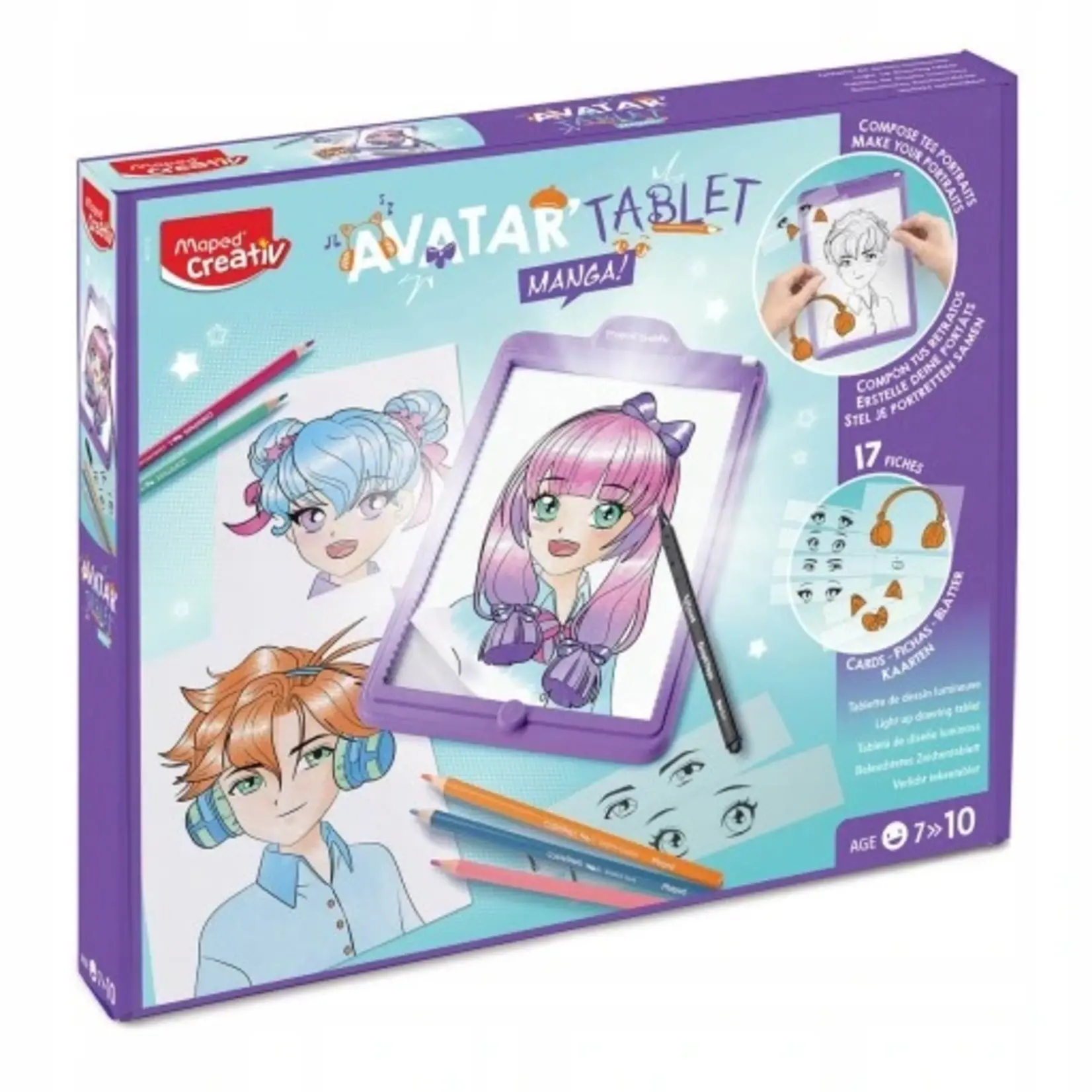 Avatar tablet Manga