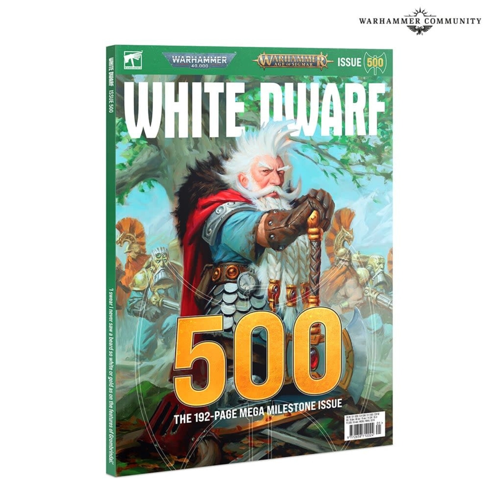 Warhammer White Dwarf magazine n°500