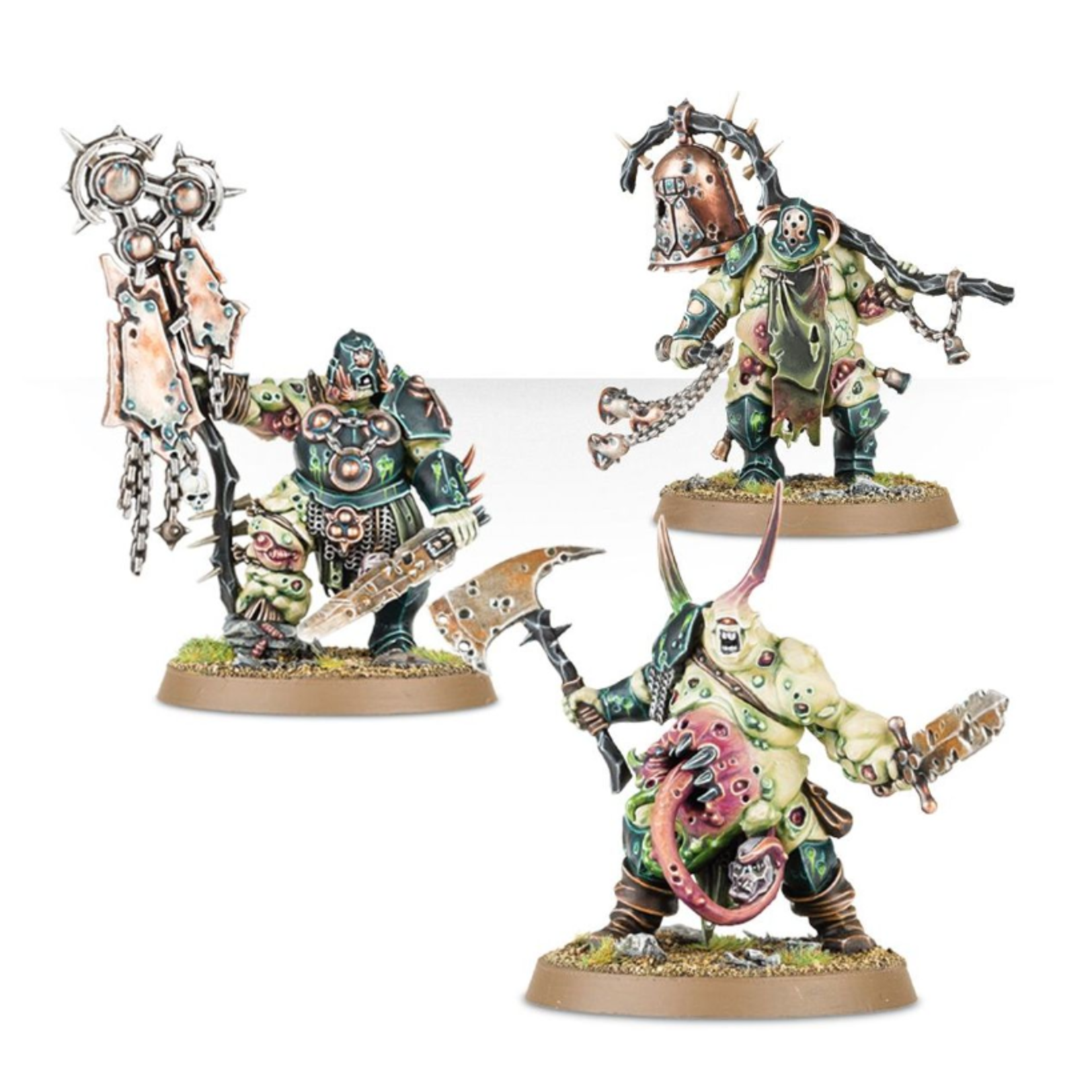 Warhammer Age of Sigmar - Maggotkin of Nurgle - Putrid blightkings