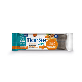 Monge Gift Dog Snacks - Meat Bar Mobility Adult Trout with Boswellia